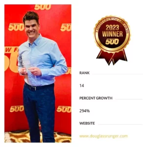 douglass runger Awarded 14th Fastest Growing Law Firm 2023