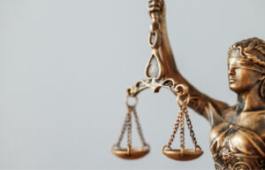 lady of justice close up