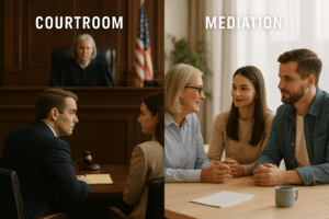 Divorce - court vs mediation